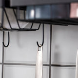 Stainless Steel Single Layer | Kitchen Bowl Rack Shelf | Inner Length 92 Cm